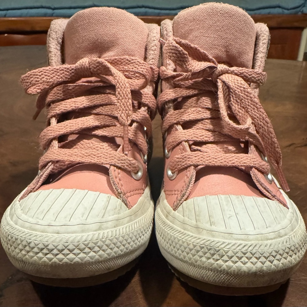 Converse Pink High-Top Sneakers
